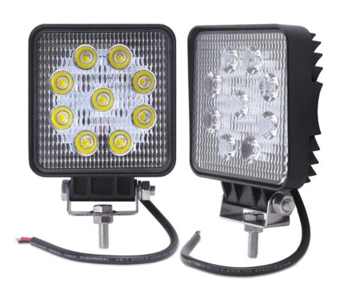 Фара LED 9*27 квадратна